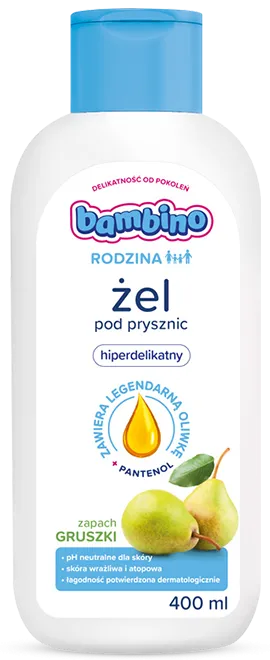 Żel pod prysznic - zapach gruszki
